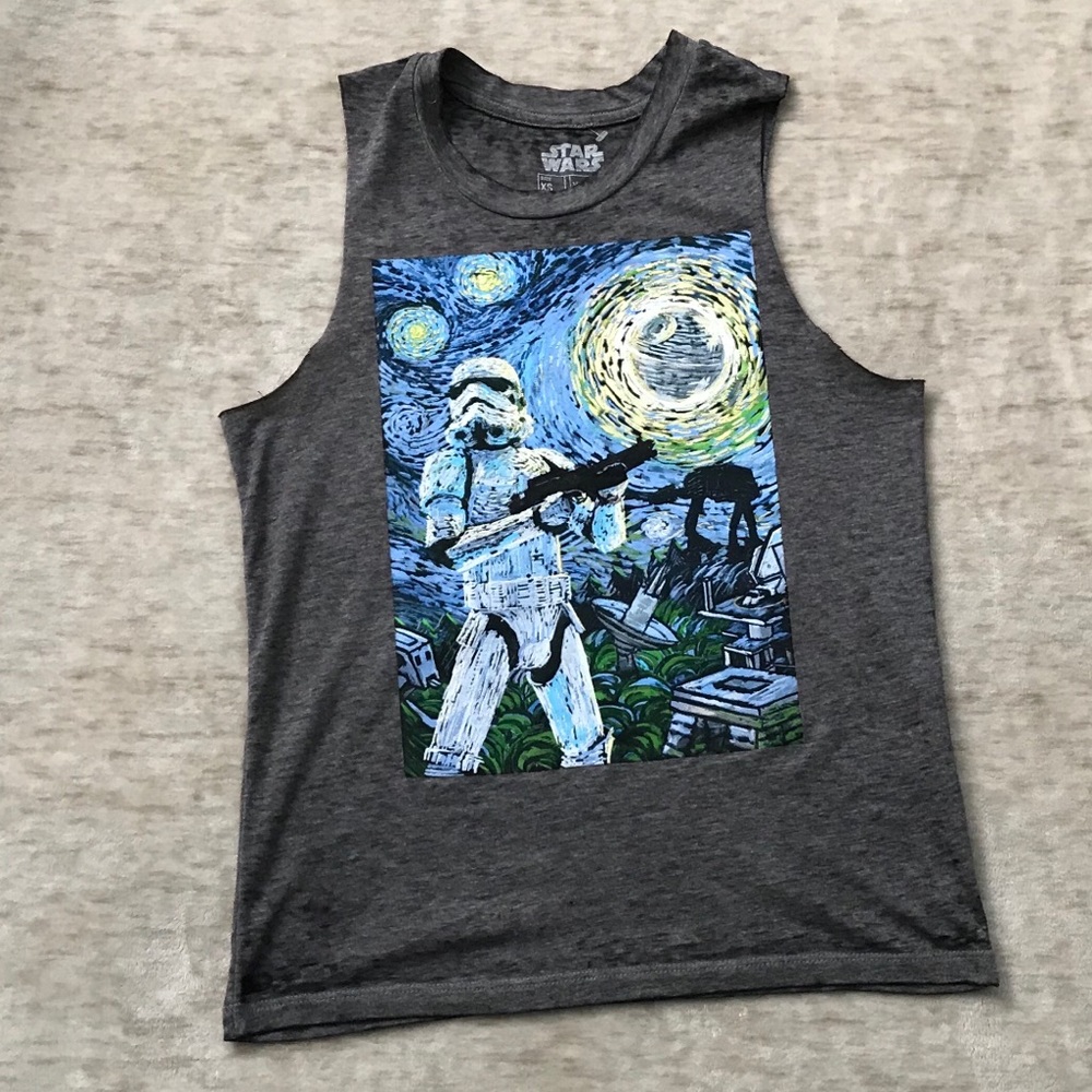 Star Wars “Starry Night” sleeveless tank